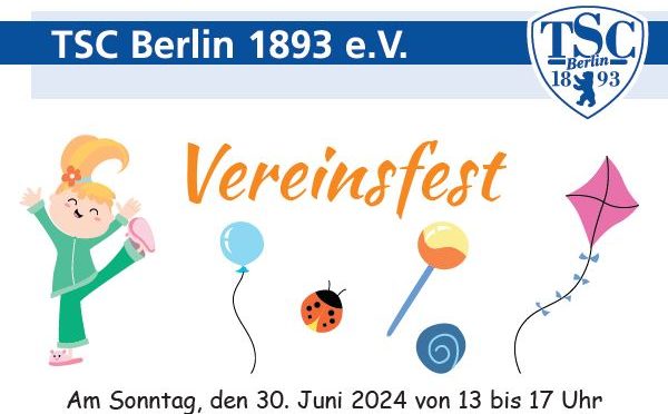 TSC Vereinsfest steigt am 30 Juni!